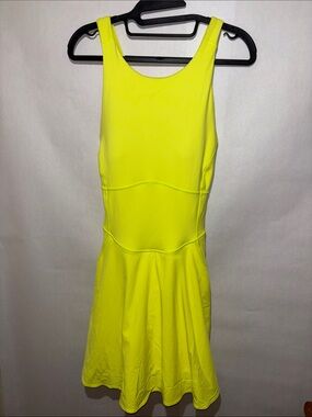 lululemon athletica Neon Yellow Tank Dress